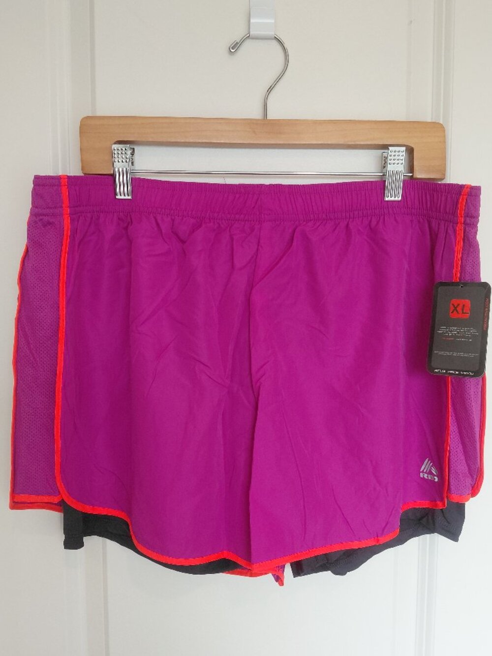 RBX Purple Athletic Shorts